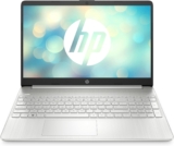 HP Laptop 15,6 Zoll FHD Display, AMD Ryzen 5-5500U, 16GB DDR4 RAM, 512GB SSD, AMD Radeon Grafik, QWERTZ Tastatur, Windows 11, Silber