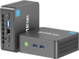 GMKtec G3 Plus, Intel Twin Lake N150 (Upgrade N100), 16 GB RAM 3200 MHz, 1 TB SSD M.2 NVMe SSD (unterstützt PCIe 3.0), Mini-Desktop, USB 3.2 * 4, 2 * HDMI 4K @ 60Hz, 2.5G LAN, Microcomputer