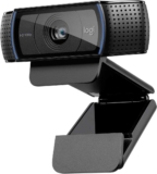 Logitech C920 HD PRO Webcam, Full-HD 1080p, 78° Sichtfeld, Autofokus, Klarer Stereo-Sound, Belichtungskorrektur, USB-Anschluss, Für Skype, FaceTime, Hangouts, etc., PC/Mac/ChromeOS/Android – Schwarz
